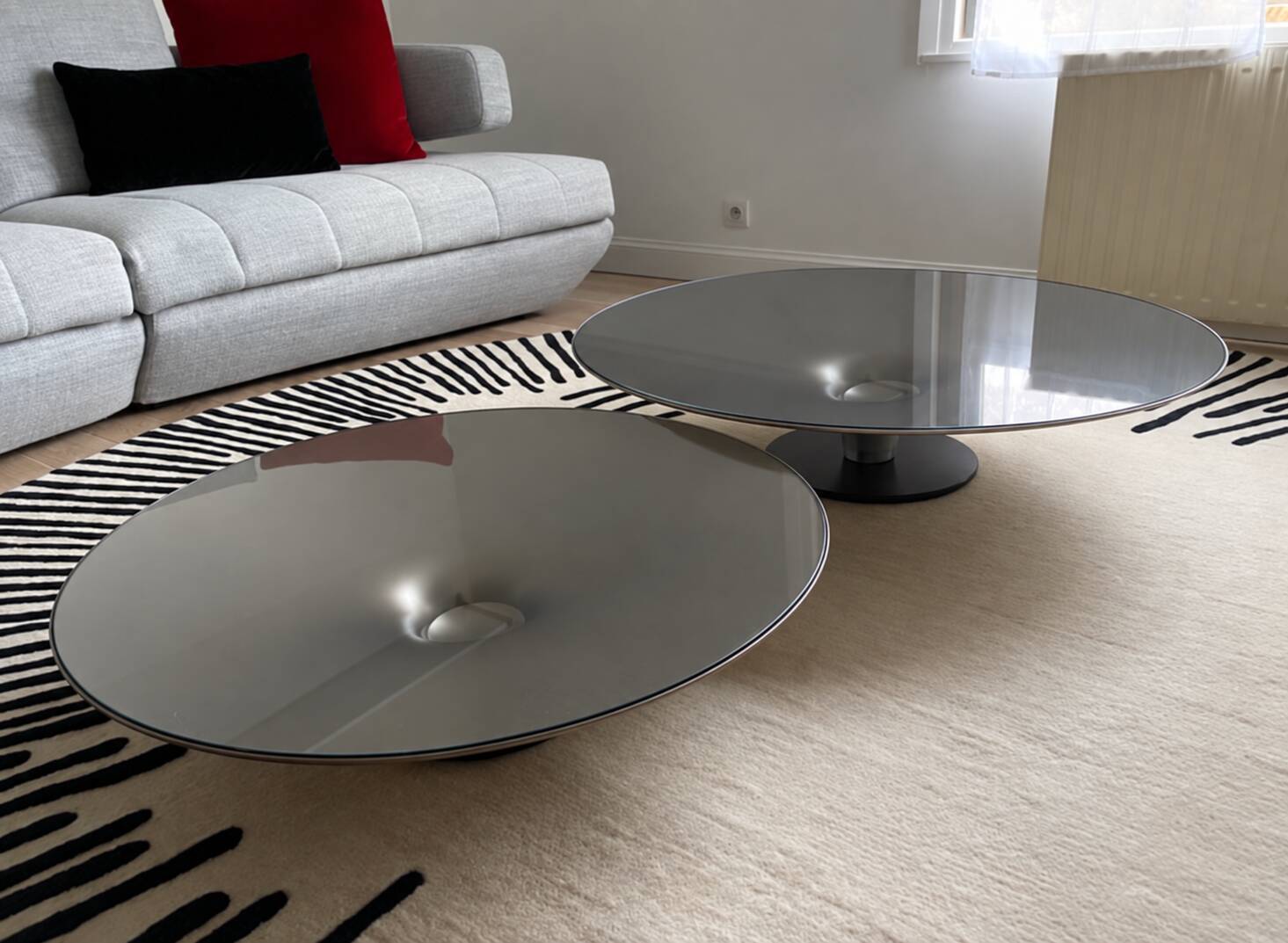 OVNI coffee tables – Roche Bobois – Vincenzo Maiolino – Set of 2