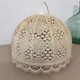Vintage lace pendant lamp
