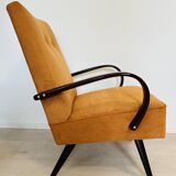 Vintage Armchair by Jaroslav Smidek for TON