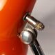 Vintage red articulated desk lamp - 70s/80s.