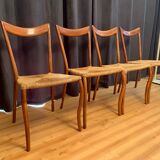A set of four chairs, 1960s