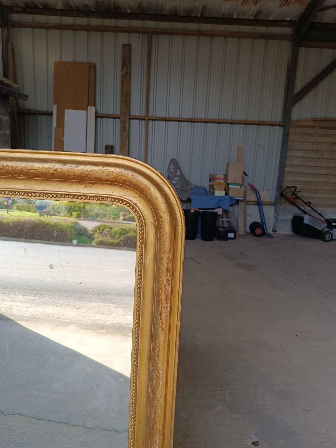 Antique Louis Philippe mirror 133/98 cm