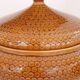 Vintage vegetable soup factory Gien amber