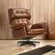 Havana Leather Armchair (New) - Decoduweb - free delivery