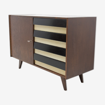 Commode du milieu du siècle U-458 par Jiri Jiroutek Tchécoslovaquie, années 1960