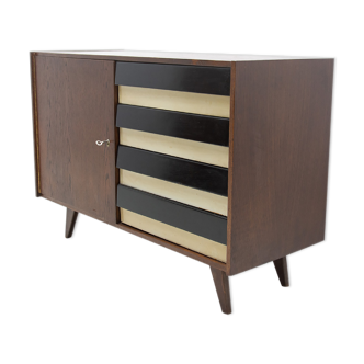 Commode du milieu du siècle U-458 par Jiri Jiroutek Tchécoslovaquie, années 1960