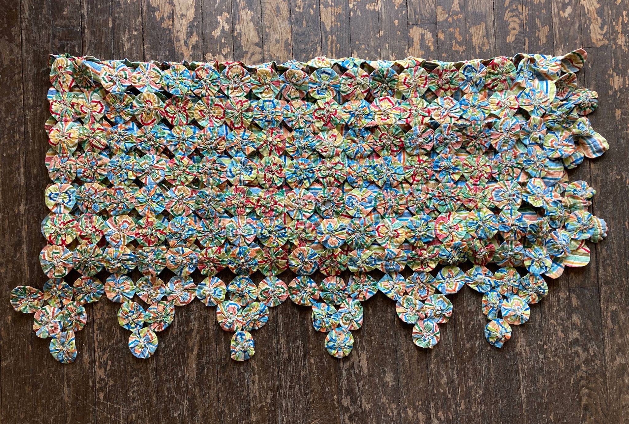 Plaid en patchwork USA 1930