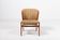 Fauteuil sculptural danois moderne des années 1960