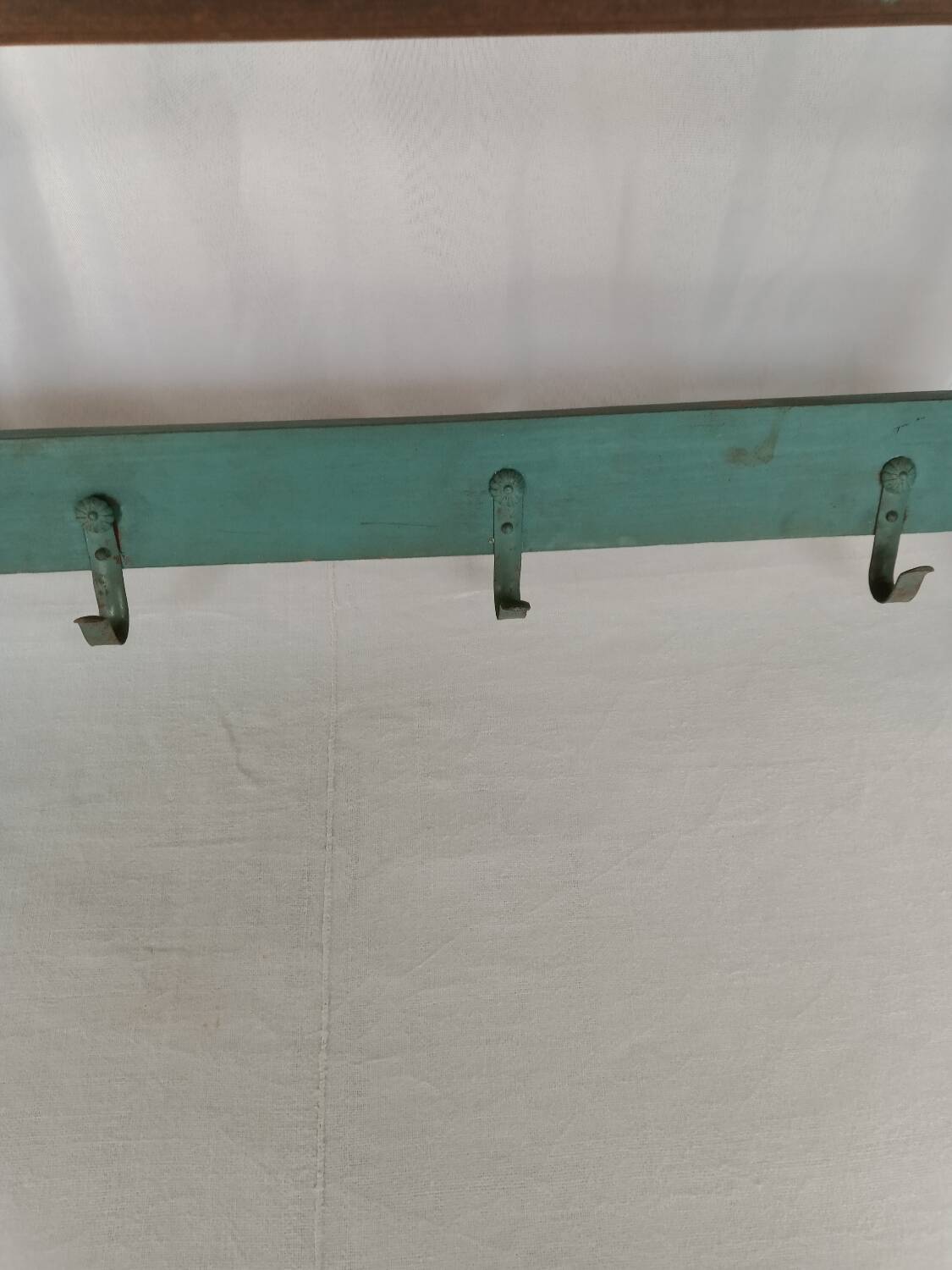 Old kitchen towel holder shelf