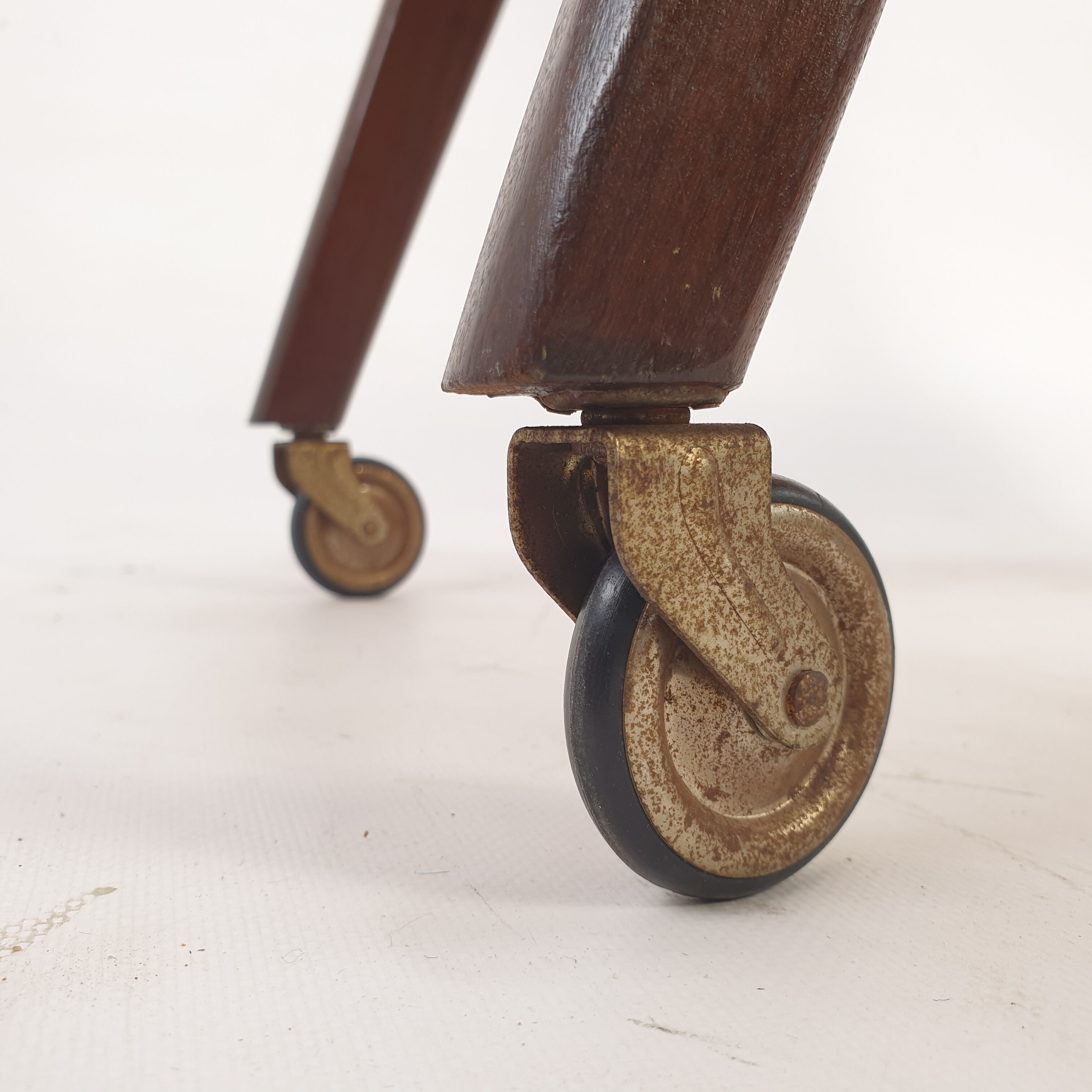 Mid-century danish teak trolley, 1960s