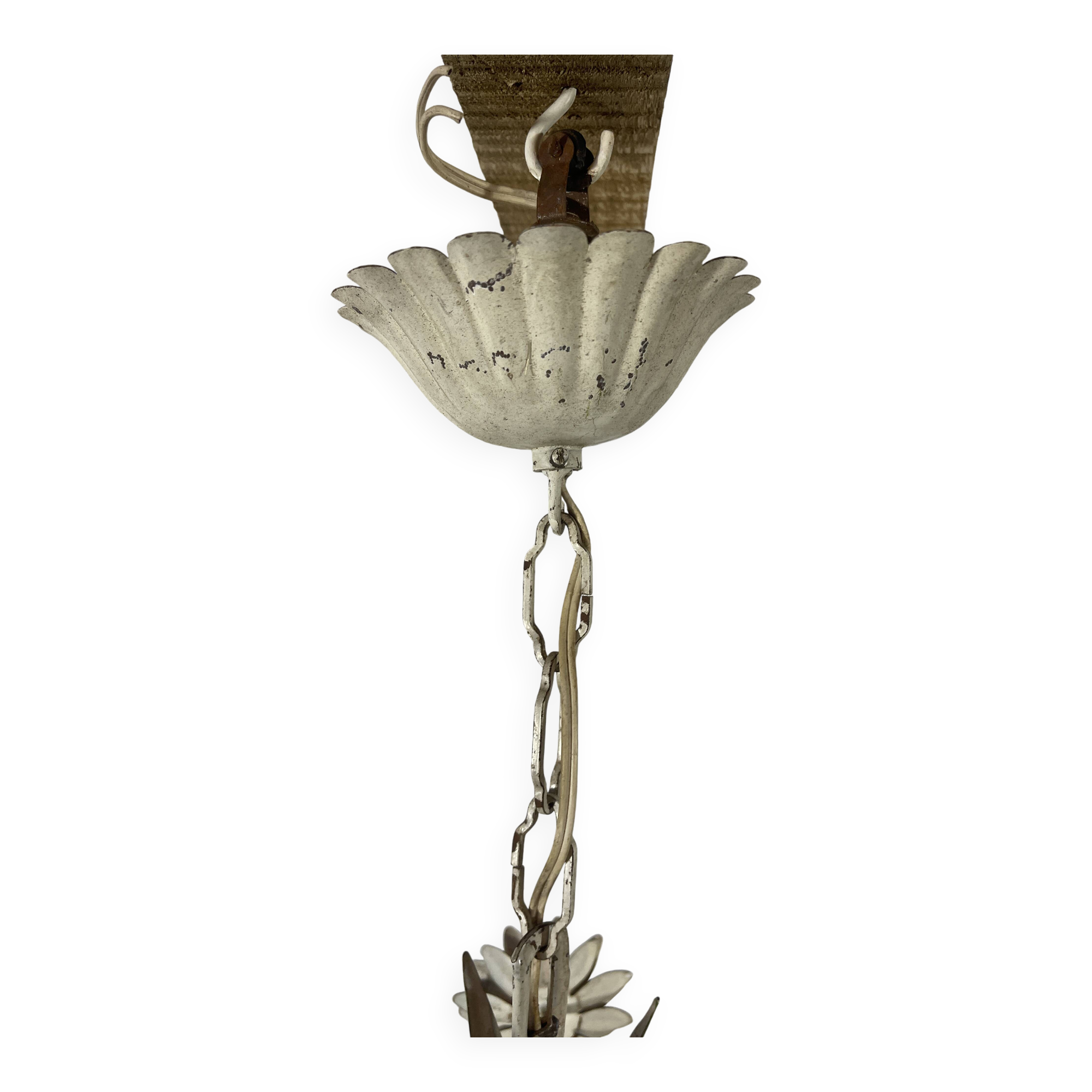 Antique daisy chandelier