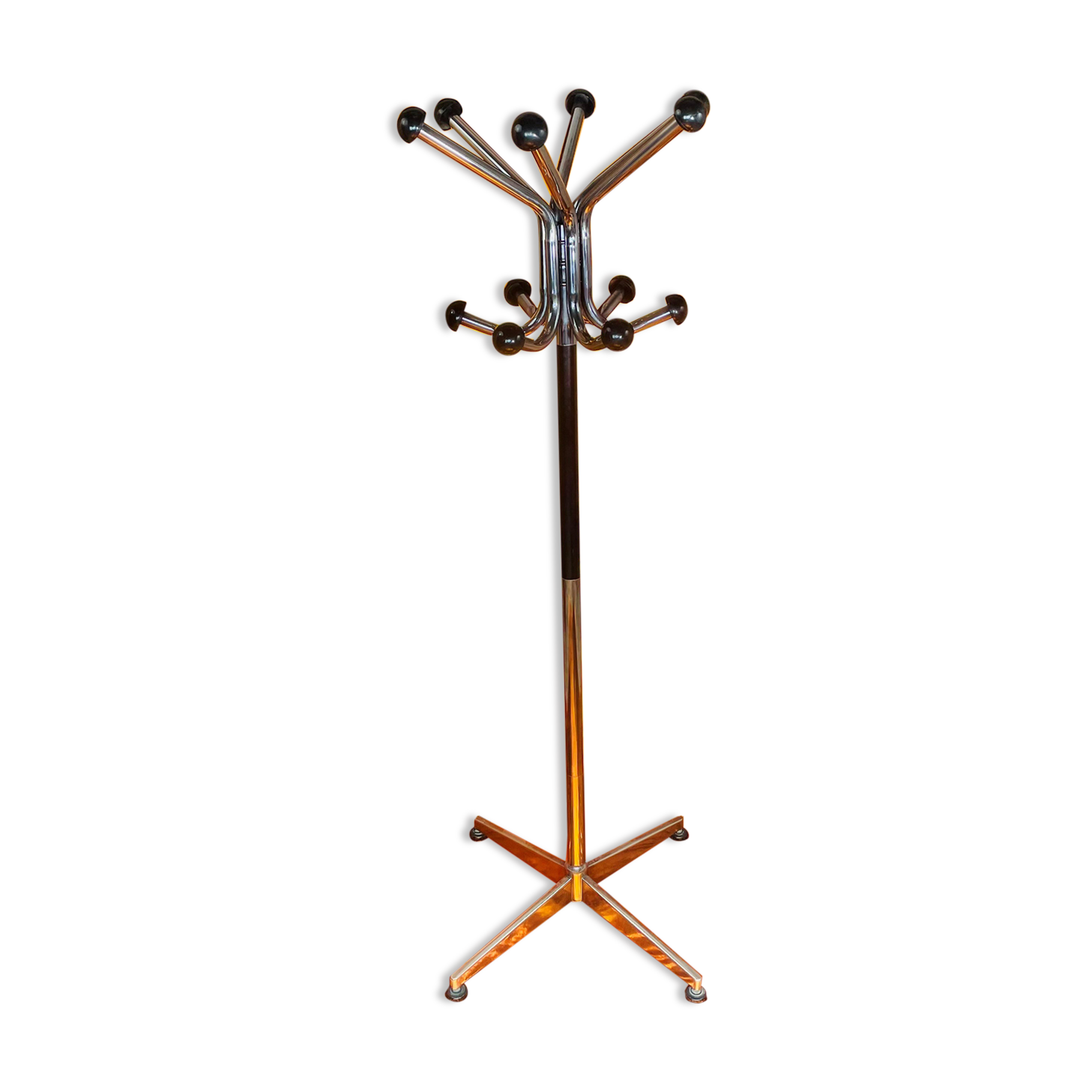 Coat rack on foot parrot 70