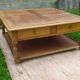 Cherry wood coffee table