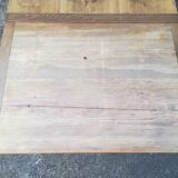 Farmhouse table with two extensions