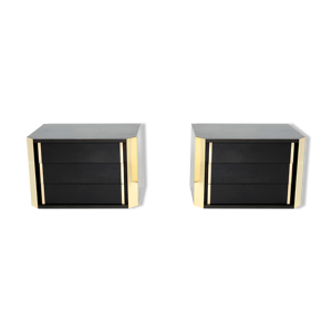 paire de tables de chevet