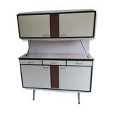 Formica vintage buffet feet compass