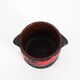 Ceramic vase, Fat Lava, German design, 1960s, made in Germany