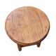 Tabouret de ferme en bois massif