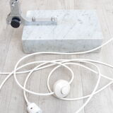 Arcos floor lamp 70s marble base