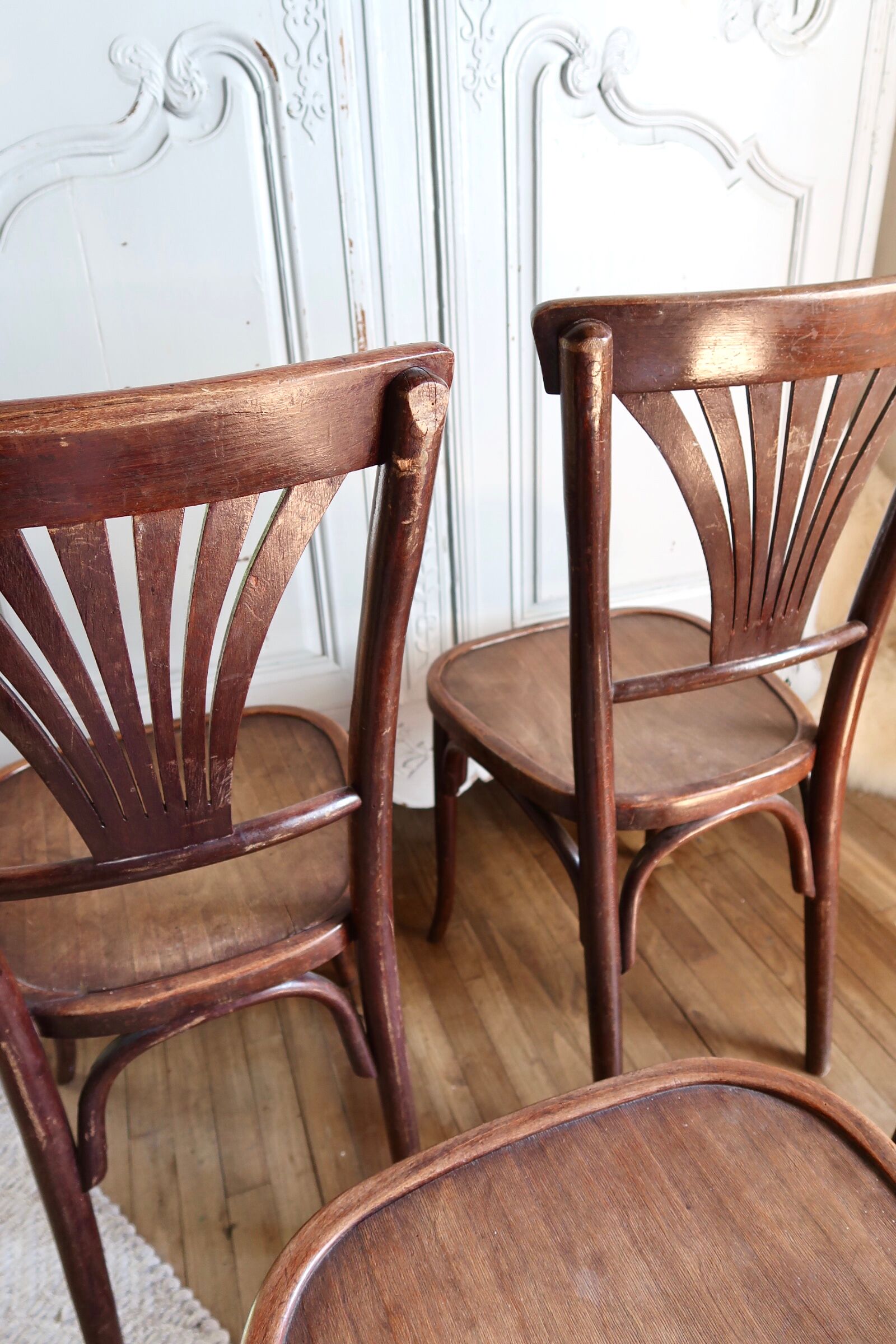 Lot de 5 chaises bistrot