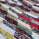 Vintage Moroccan kilim carpet