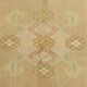 6x9 Terracotta & Cream Vintage Persian Rug, 199x290Cm