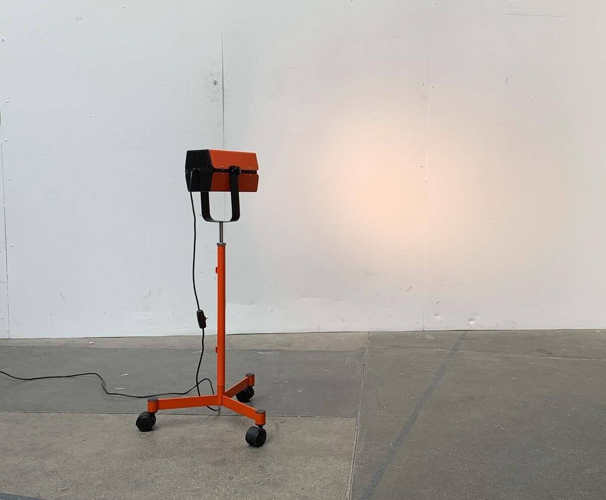 Vintage Swedish Space Age floor lamp by Alda.