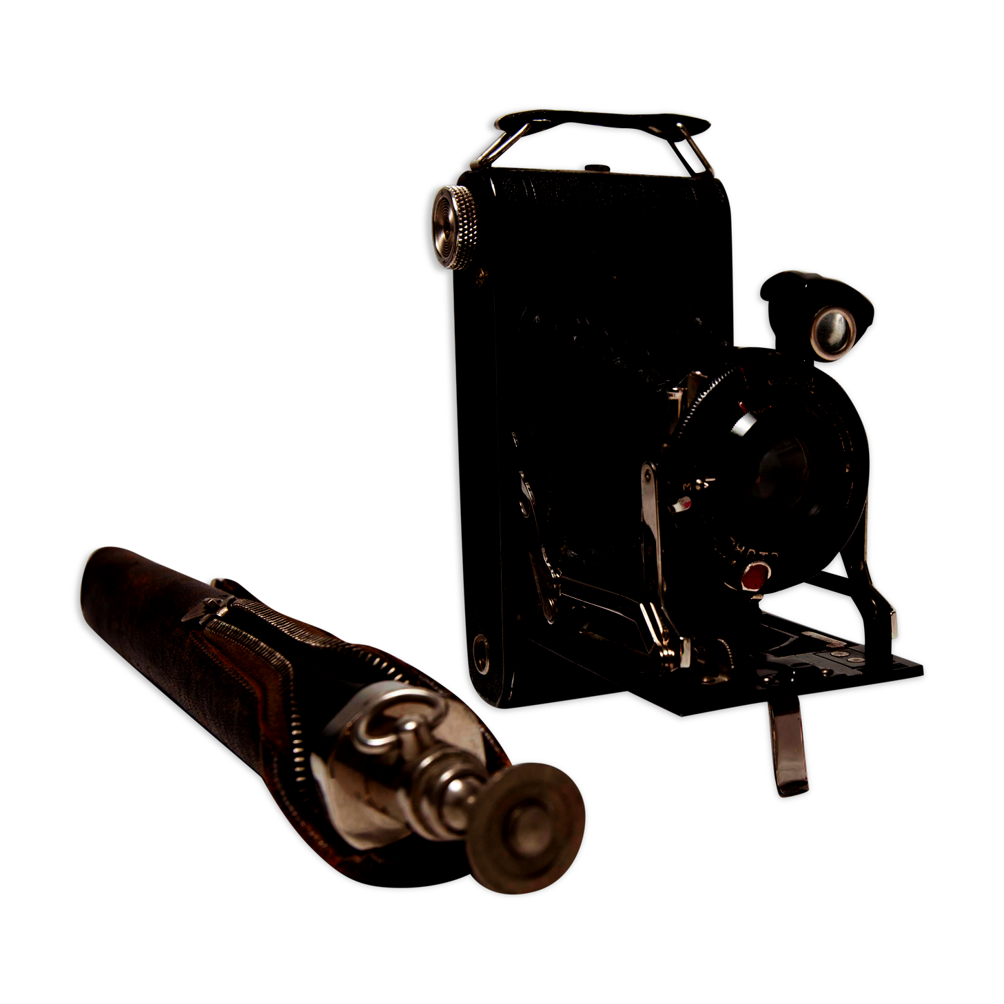 Camera pleases 1930 with photo foot