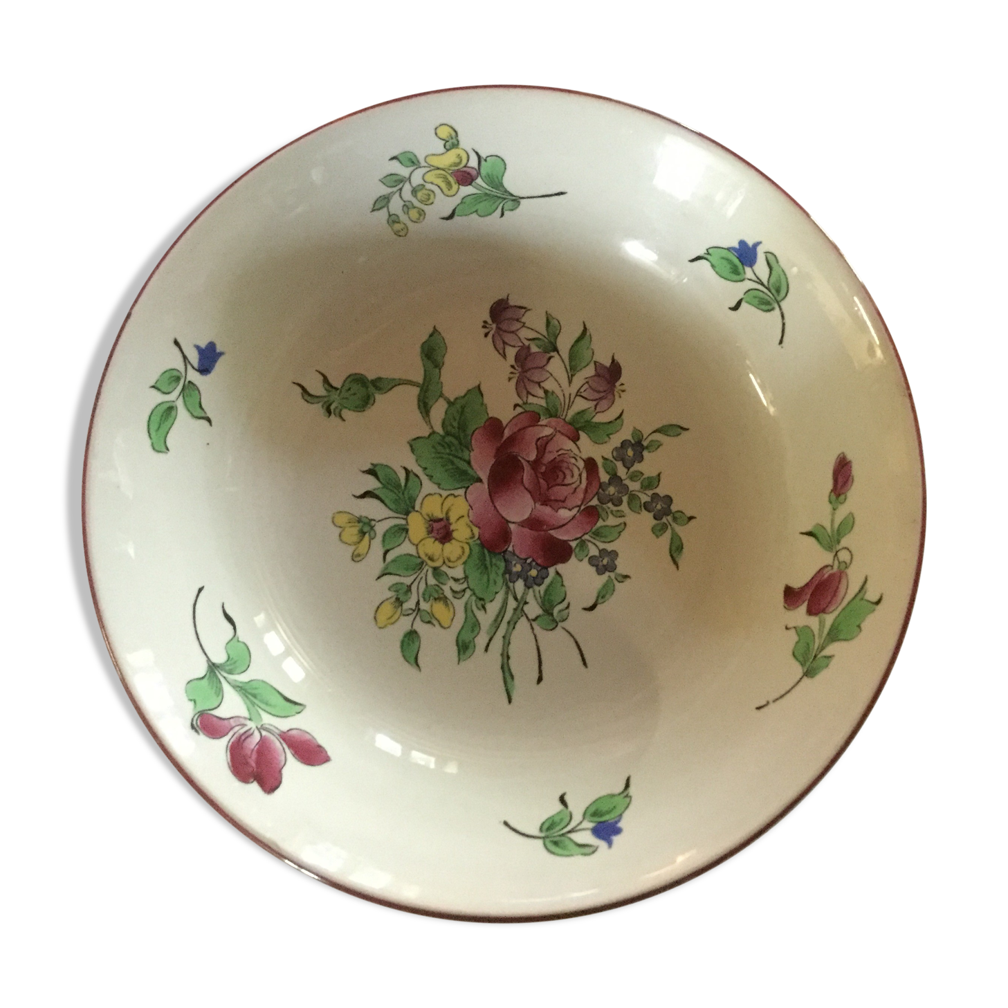 Assiette creuse KG Luneville