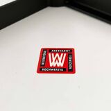 Mid-century modern minimalist space coffee table from Wiener Werkstätte, 1960s.