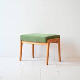 Repose-pieds vert vintage