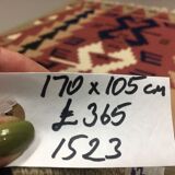 Turkish kilim 170x105 cm wool