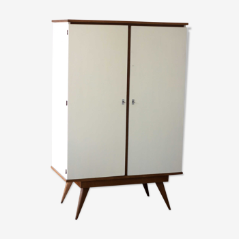 Armoire vintage blanche