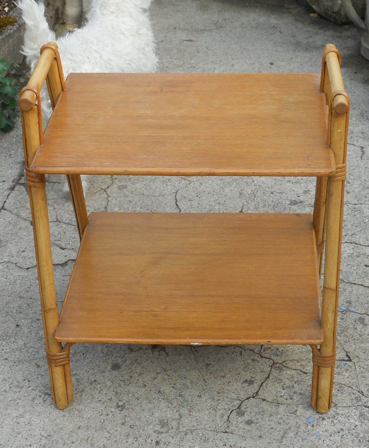 Two-side rattan extra furniture