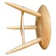 Stool in elm by Ralph Ribour