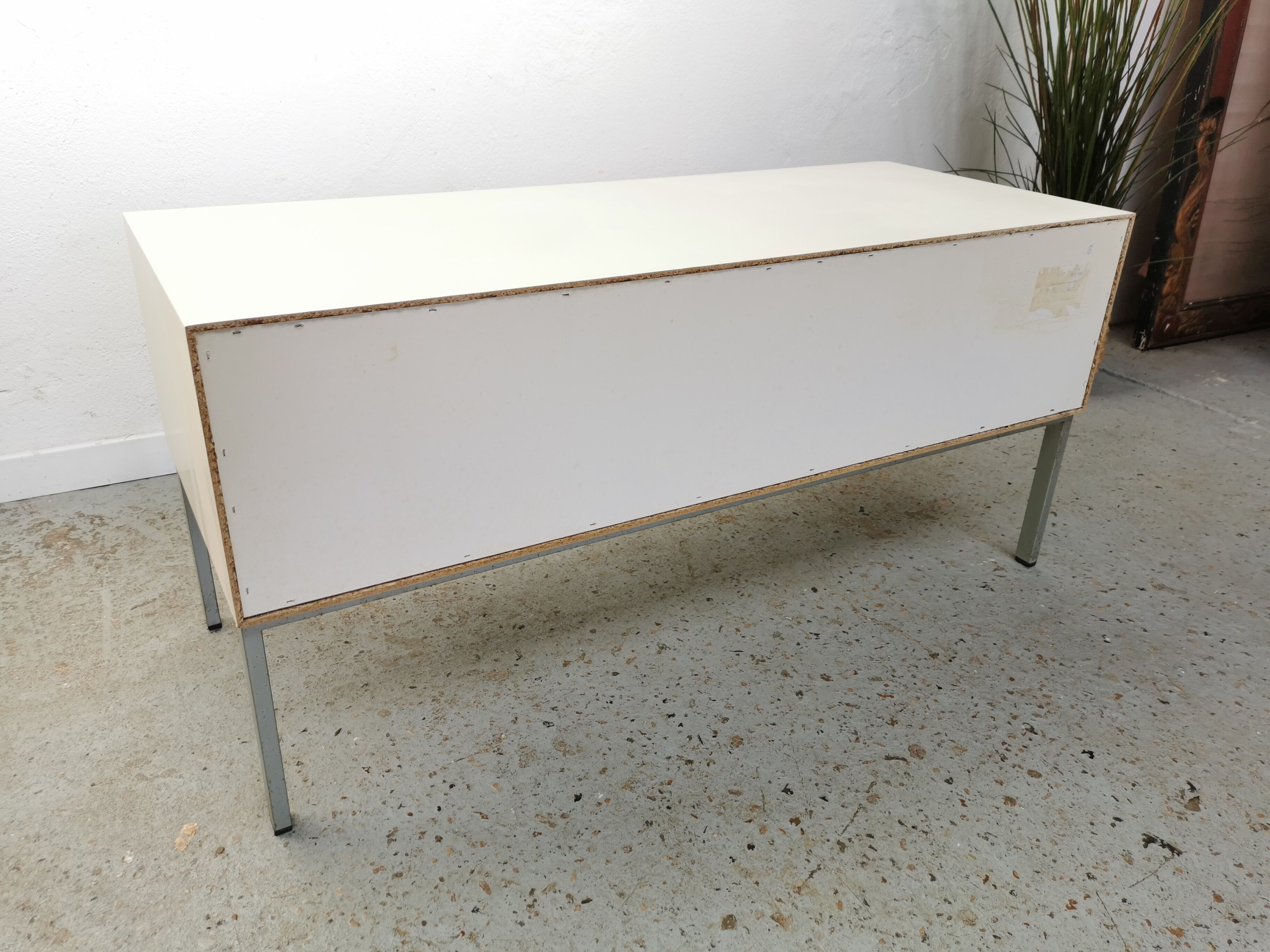 Bedside chest of drawers vintage design 1970