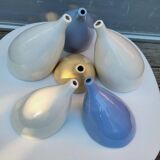Series 6 leaning vases Botero