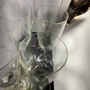 12 crystal cups