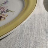 Set of 2 Lunéville plates Saverne porcelain old