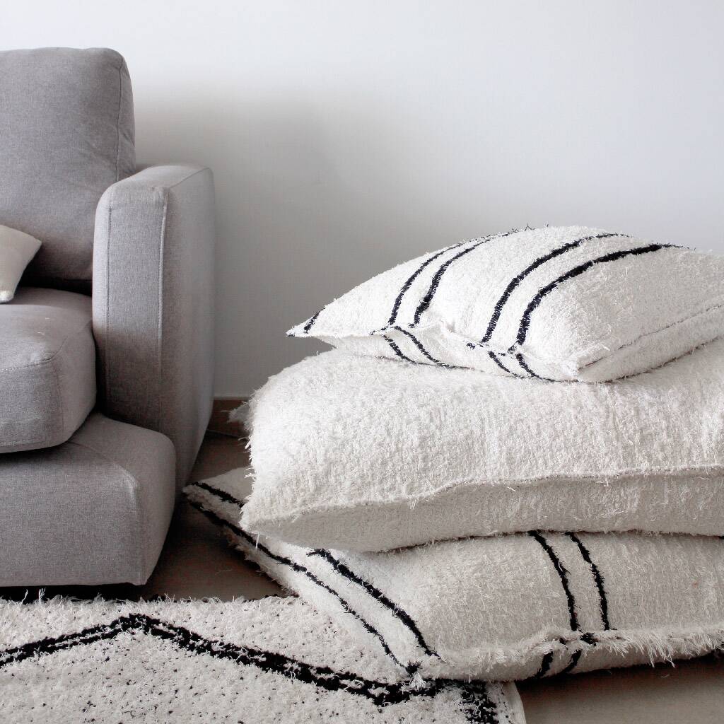 Handmade cushion cover - handwoven