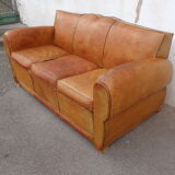 Sofa club leather mustache