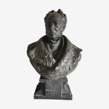 Buste en plâtre de Charles Frédéric Kuhlmann