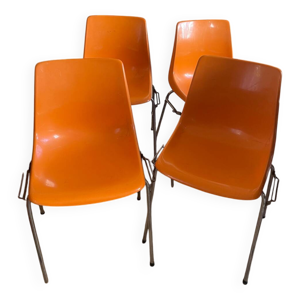 Série de quatre chaises