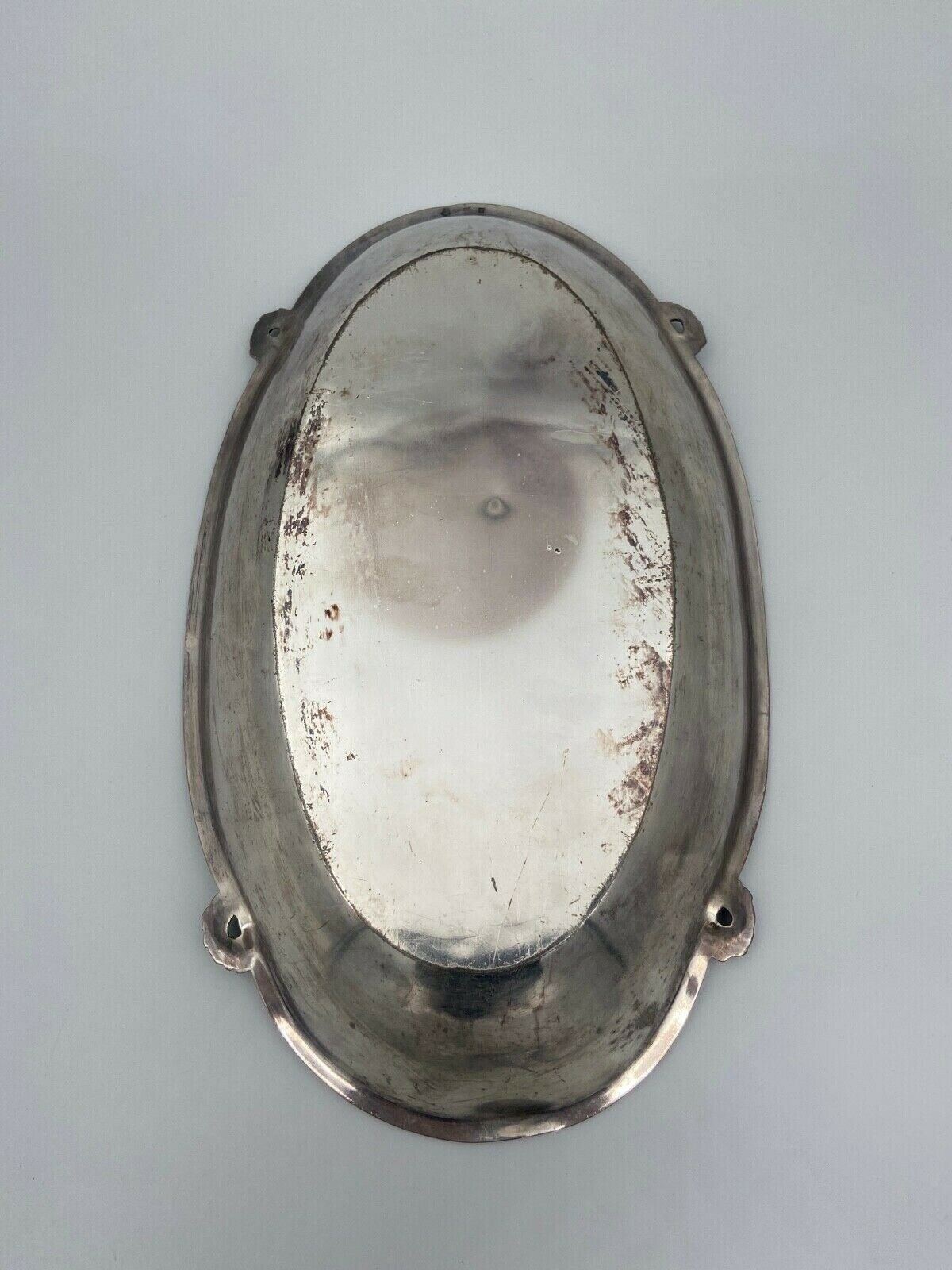 Silver metal panetiere louis xvi style 1900 goldsmith gallia 5401