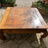 Teak coffee table 105x105 cm