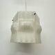 Mid-Century ice lucite pendant lamp , 1970s