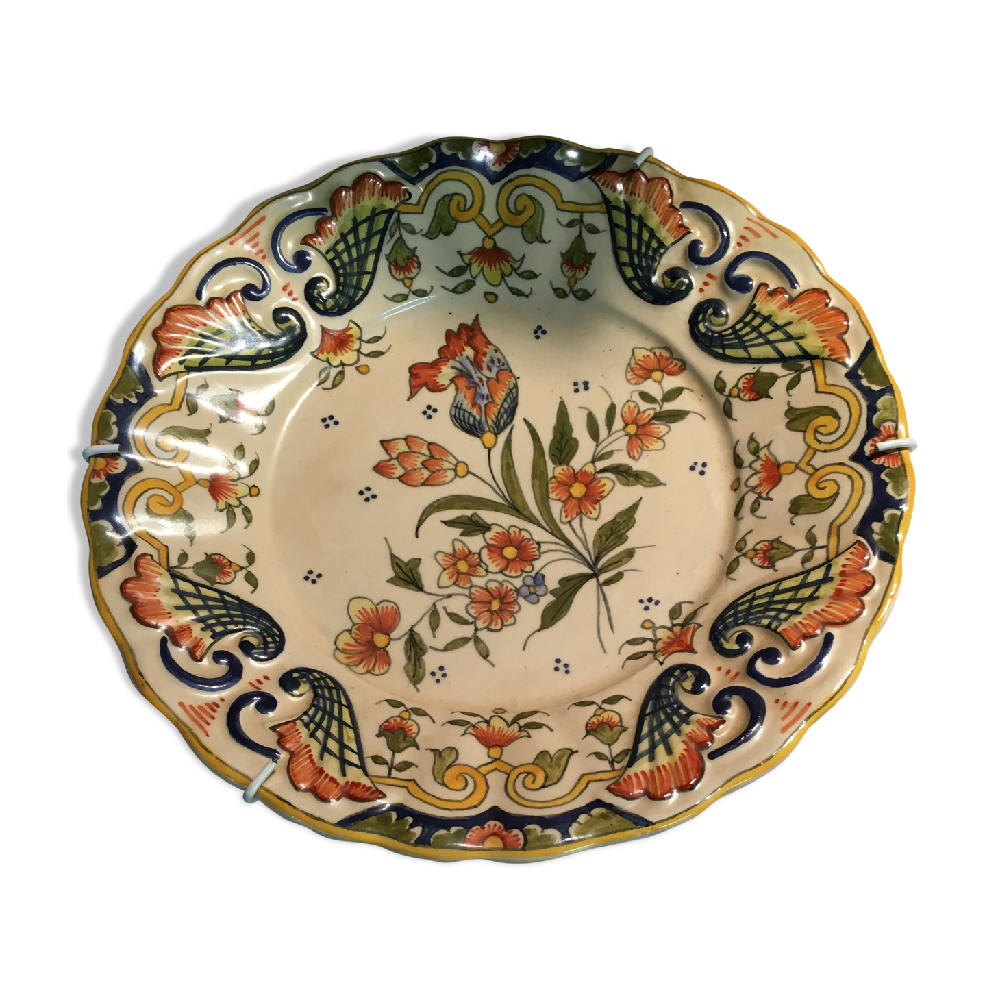 Rouen plate to hang