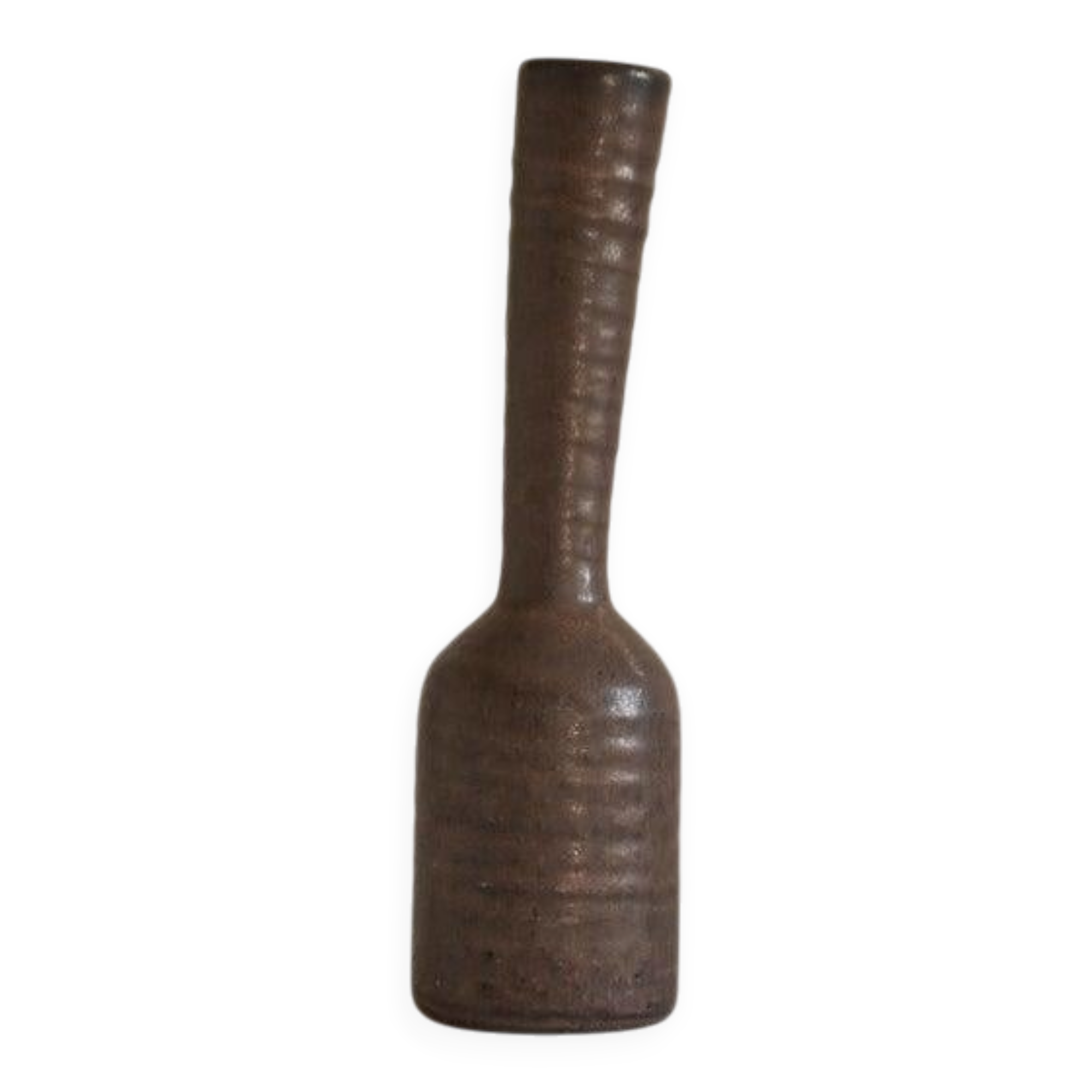 Studio ceramic vase free form 1960s