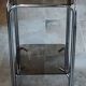 Sellette table d appoint porte plante design 1970 verre fumé et chrome