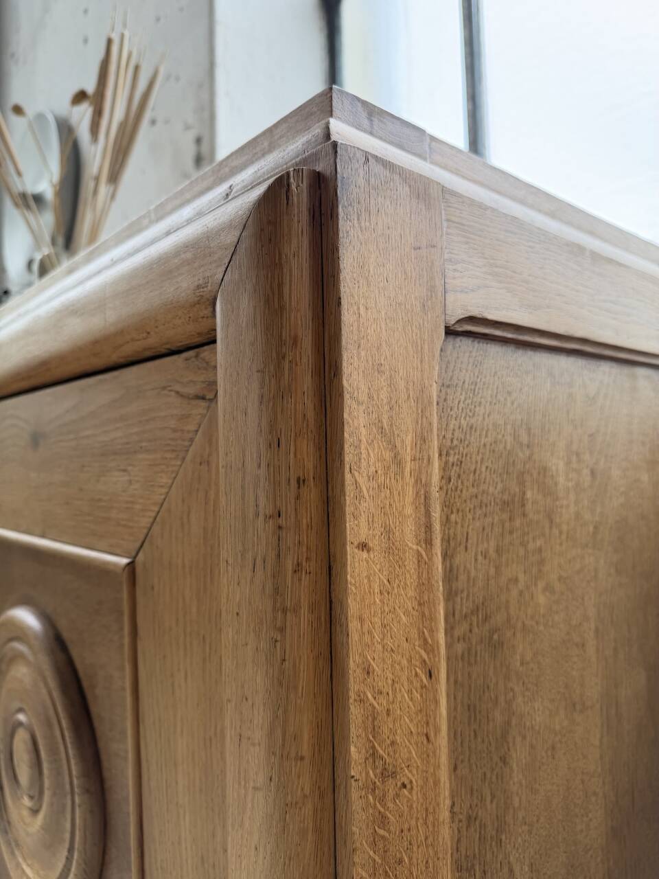 Enfilade storage unit oak Art Deco 1940 Dudouyt